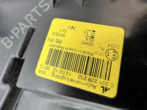 Right headlight SMART FORTWO Cabrio (451) 0.8 CDi (451.400) | BP39676721C29 - Image 2