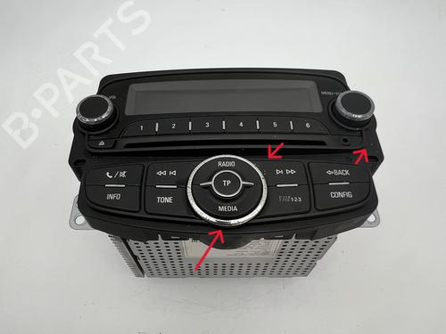 Radio OPEL CORSA E (X15) 1.2 (08, 68) | BP39678316E6  - Image 10