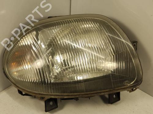 Used Right headlight Right headlight RENAULT CLIO II (BB_, CB_) 1.2 (BB0A, BB0F, BB10, BB1K, BB28, BB2D, BB2H, CB0A,... (58 hp) 40356270 40356270