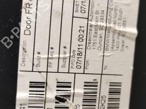 Seats set BMW X3 (F25) xDrive 20 d | BP40354061C78 - Image 2