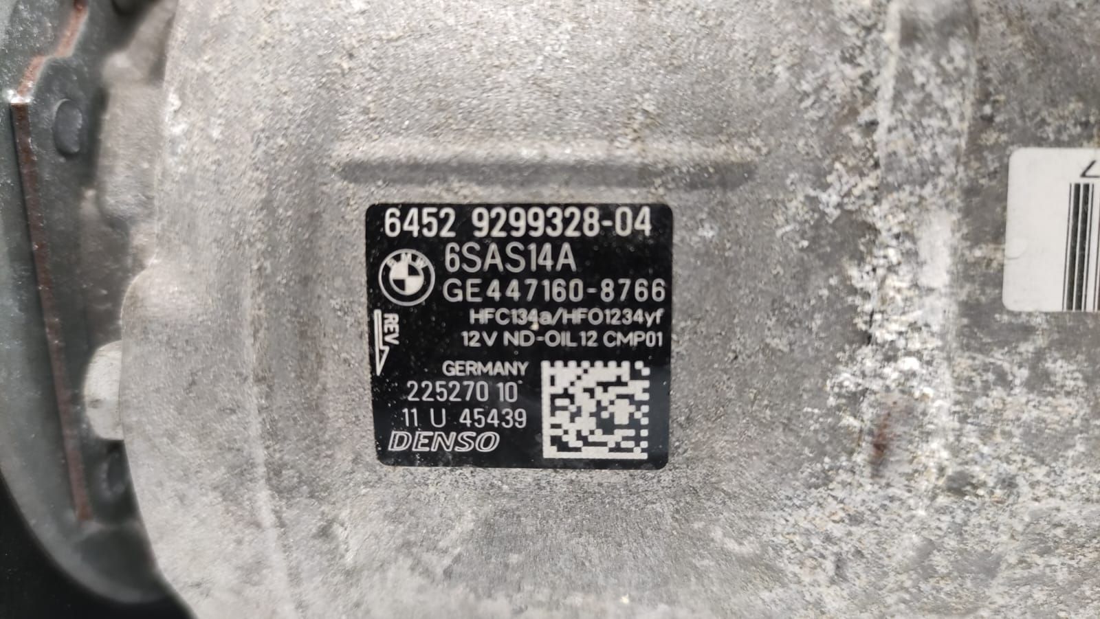 AC compressor BMW 3 Gran Turismo (F34) 330 i | BP40350017M34 - Image 3