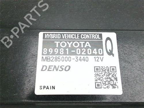 Control unit TOYOTA AURIS (_E18_) 1.3 Dual-VVTi (NRE180_, NRE180R) | BP38376173M11 - Image 5