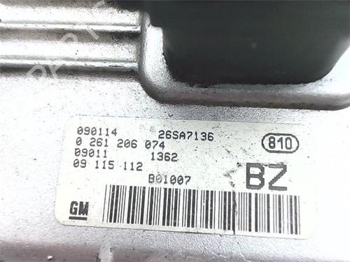 Control unit OPEL CORSA C (X01) 1.2 (F08, F68) | BP38407457M11 - Image 2