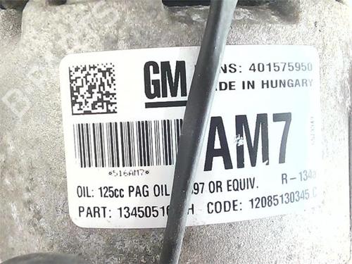 AC compressor OPEL ZAFIRA TOURER C (P12) 1.6 CDTI (75) | BP38388354M34 - Image 4