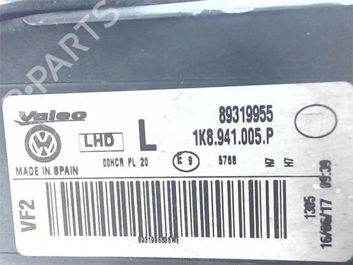Left headlight VW SCIROCCO III (137, 138) 2.0 TDI | BP38380268C28 - Image 5