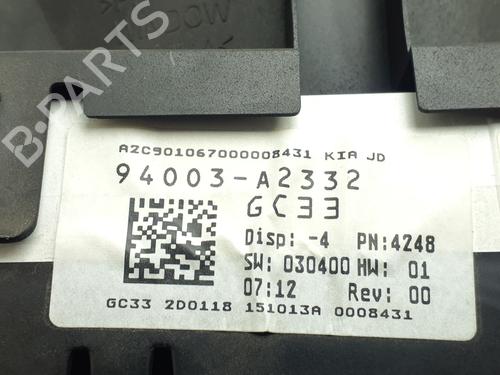 Instrument cluster KIA CEE'D (JD) 1.6 CRDi 110 | BP38334468C47 - Image 7