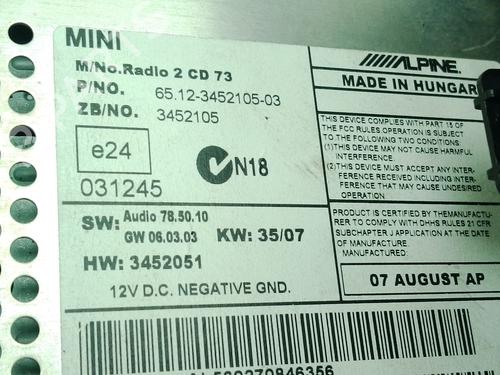 Radio MINI MINI (R56) One | BP39956069E6 - Image 5
