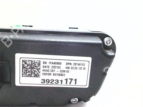 Climate control OPEL CORSA F (P2JO) 1.5 (68) | BP38378257I5 - Image 5