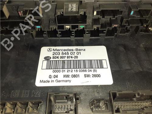 Fuse box MERCEDES-BENZ C-CLASS (W203) C 180 (203.035) | BP38357794E1 - Image 5