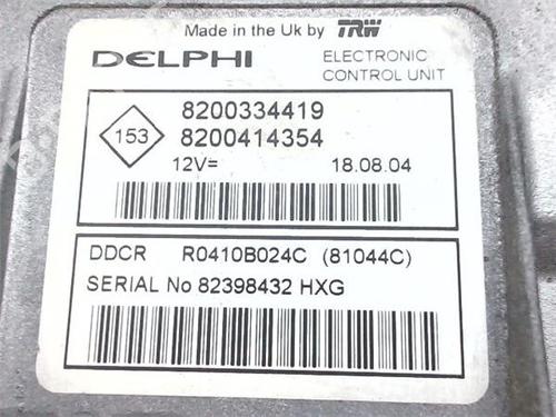 Control unit RENAULT MEGANE II Saloon (LM0/1_) 1.5 dCi (LM02, LM13, LM2A) | BP38355053M11 - Image 3