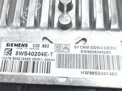 Control unit PEUGEOT 407 (6D_) 2.0 HDi 135 (6DRHRH, 6DRHRE, 6DRHRG, 6DRHRJ) | BP39955986M11 - Image 4