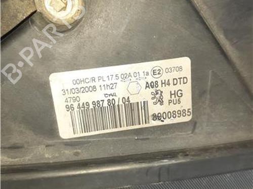 Right headlight PEUGEOT 1007 (KM_) 1.6 HDi | BP38357921C29 - Image 3