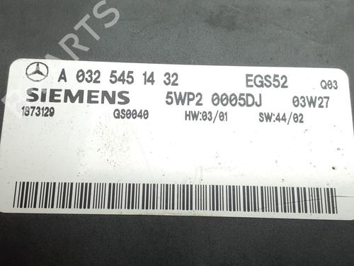 Gearbox control unit MERCEDES-BENZ E-CLASS (W211) E 320 CDI (211.026) | BP38364904M52 - Image 5