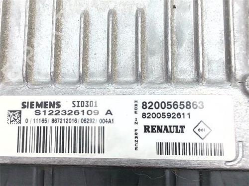 Control unit RENAULT SCÉNIC II (JM0/1_) 1.5 dCi (JM02, JM13) | BP38355308M11 - Image 4