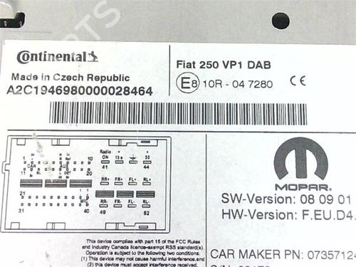 Radio PEUGEOT BOXER Van 2.2 BlueHDi 120 | BP38385244E6 - Image 3
