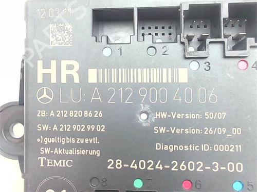 Control unit MERCEDES-BENZ E-CLASS (W212) E 250 CDI / BlueTEC (212.003, 212.004) | BP38368739M11 - Image 2