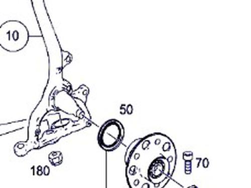Used Right front steering knuckle Right front steering knuckle 39174384 39174384
