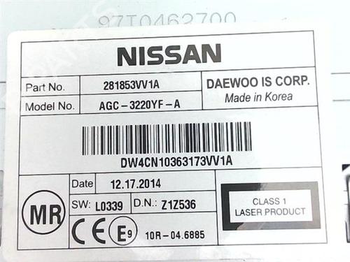 Radio NISSAN NOTE (E12) 1.2 | BP38391106E6 - Image 4