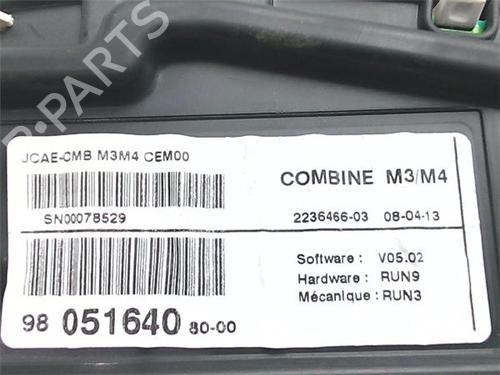 Quadrante CITROËN C-ELYSEE (DD_) 1.2 VTi 82 | BP38382366C47 - Image 3