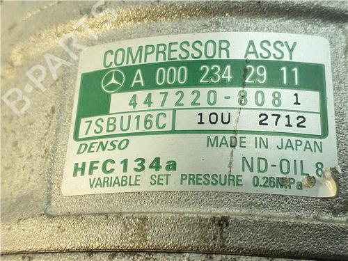 AC compressor MERCEDES-BENZ GLK-CLASS (X204) 250 CDI 4-matic (204.982, 204.904) | BP38371485M34 - Image 2