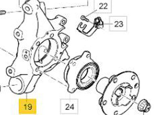 right-rear-steering-knuckle-porsche-cayenne-92a-2010-2011-2012-2013-2014-2015-2016-2017-2018-38396729 main image