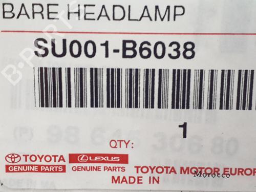Left headlight TOYOTA PROACE Van (MDX_) 2.0 D (MDX3) | BP38400351C28 - Image 5