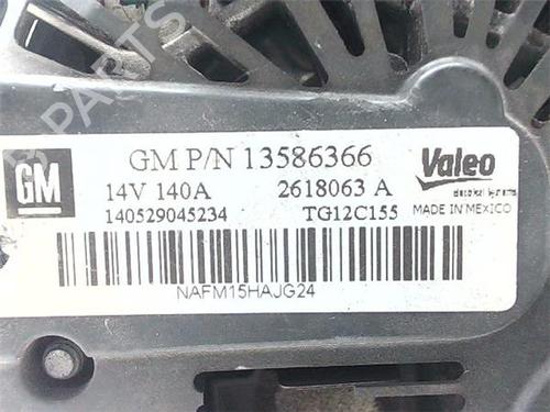 Alternator OPEL ASTRA J Saloon 1.6 CDTi (69) | BP38354931M7 - Image 3