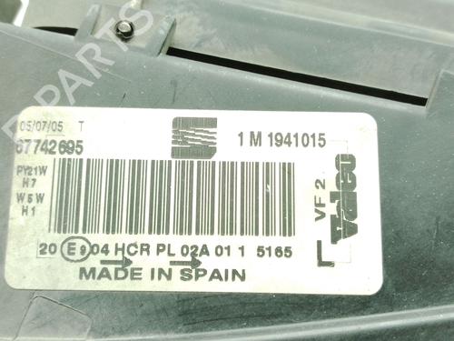 Left headlight SEAT LEON (1M1) 1.9 TDI | BP38398825C28 - Image 7