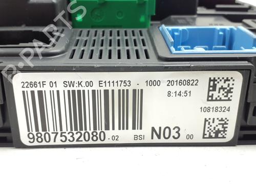 Fuse box PEUGEOT 2008 I (CU_) 1.6 BlueHDi 120 | BP39074928E1  - Image 7