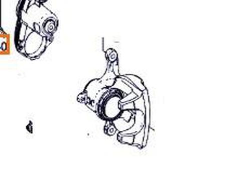 Used Right rear brake caliper Right rear brake caliper 38387961 38387961