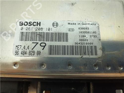 Control unit PEUGEOT 206 Saloon 1.6 16V | BP38368606M11 - Image 2