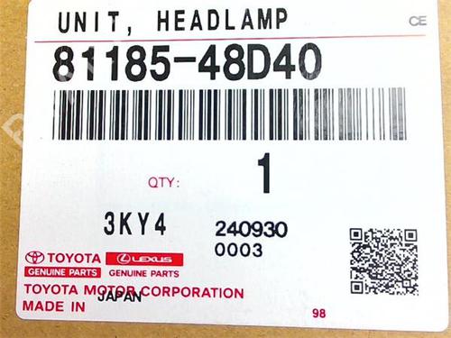 Left headlight LEXUS RX (_L2_) 450h AWD (GYL25_, GYL25, GYL26) | BP38387350C28 - Image 5