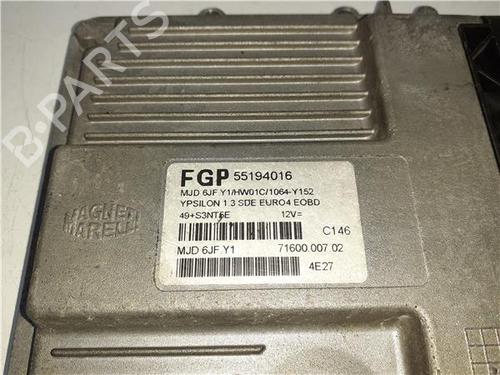 Control unit LANCIA YPSILON (843_) 1.3 JTD (843.AXD11, 843.AXD1A) | BP38357841M11 - Image 4