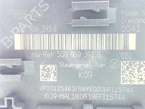 Comfort control module VW TOURAN (5T1) 1.4 TSI | BP38389031M56 - Image 5
