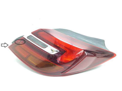 Used Right taillight Right taillight 39170121 39170121