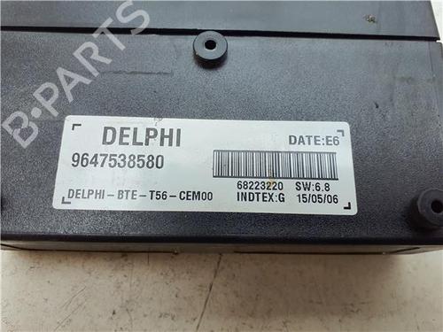 Control unit PEUGEOT 307 CC (3B) 1.6 16V | BP38368634M11 - Image 2
