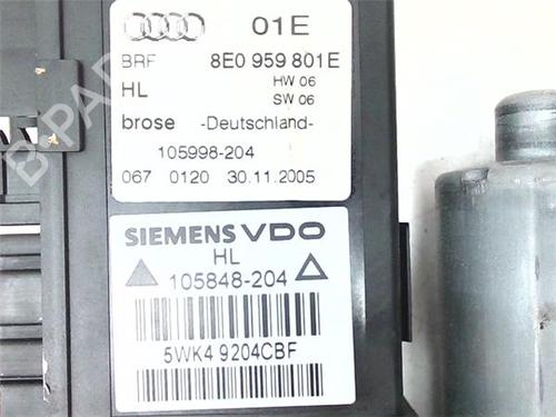 Left rear window motor AUDI A4 B6 Avant (8E5) 2.5 TDI | BP38383067E23  - Image 5