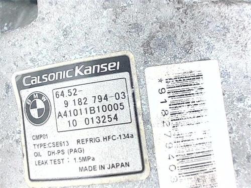 AC compressor BMW 1 (E81) 118 i | BP38398433M34 - Image 2