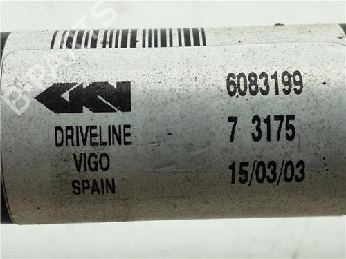 Left front driveshaft OPEL CORSA D (S07) 1.4 (L08, L68) | BP38369498M38 - Image 3