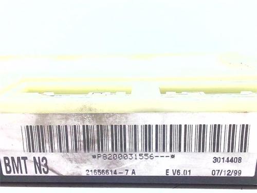 Electronic module RENAULT CLIO II Hatchback Van (SB0/1/2_) 1.9 D (SB0E) | BP38380399M83 - Image 3