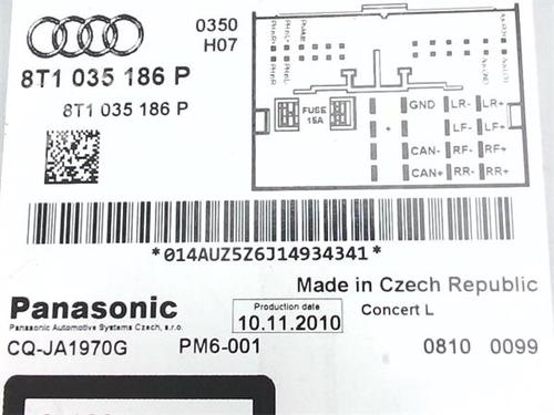Radio AUDI A4 B8 (8K2) 2.0 TFSI | BP38361633E6 - Image 2