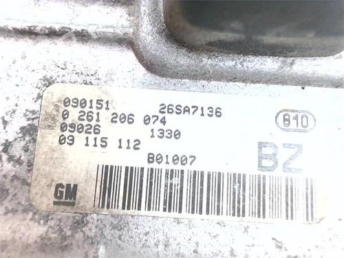 Control unit OPEL CORSA C (X01) 1.2 (F08, F68) | BP38377580M11 - Image 5
