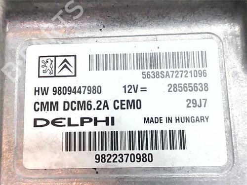 Control unit PEUGEOT 508 I (8D_) 2.0 BlueHDi 150 | BP38387497M11 - Image 4
