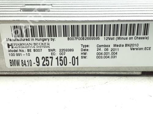 Control unit BMW 5 (F10) 530 d | BP38333235M11 - Image 5
