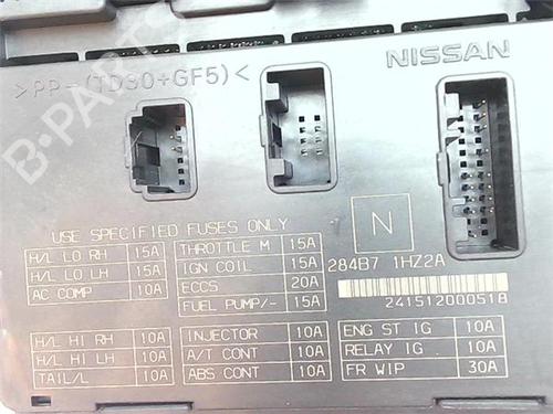 Fuse box NISSAN NOTE (E12) 1.2 | BP38391109E1 - Image 4