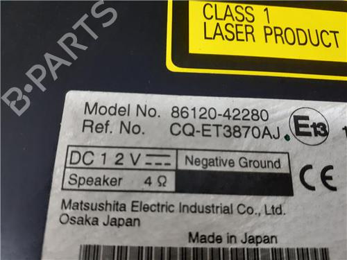 Used Radio Radio TOYOTA RAV 4 III (_A3_) 2.2 D (ALA35_) (150 hp) 40087365 40087365