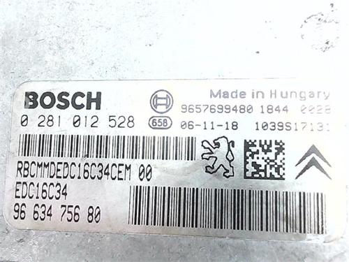 Control unit PEUGEOT 206 SW (2E/K) 1.4 HDi | BP38352143M11  - Image 5