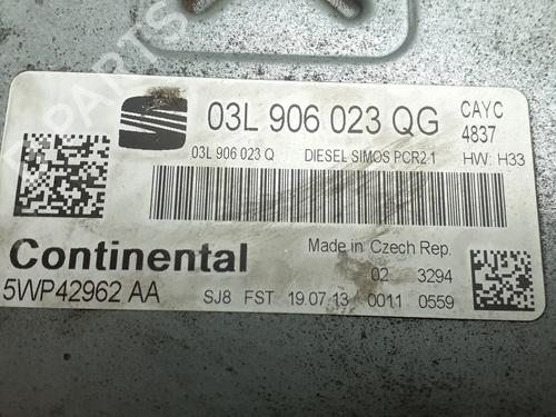 Control unit SEAT TOLEDO IV (KG3) 1.6 TDI | BP38332903M11 - Image 5