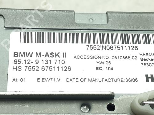 Radio BMW 5 (E60) 520 d | BP38333846E6  - Image 5