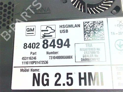 Electronic module OPEL ASTRA K (B16) 1.6 CDTi (68) | BP38396090M83 - Image 4